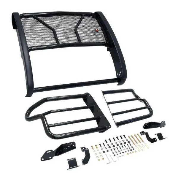 Westin 20-22 Chevrolet Silverado 2500/3500 HDX Modular Grille Guard - Black thumbnail 3