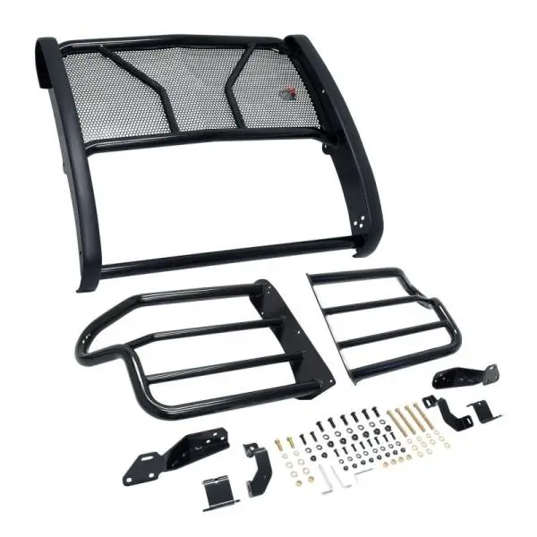 Westin 20-22 Chevrolet Silverado 2500/3500 HDX Modular Grille Guard - Black thumbnail 10