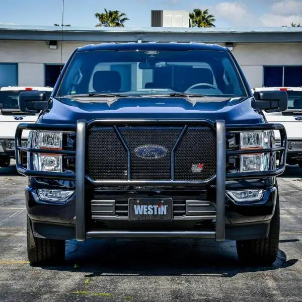 Westin 21-22 Ford F-150 HDX Modular Grille Guard - Black thumbnail 5