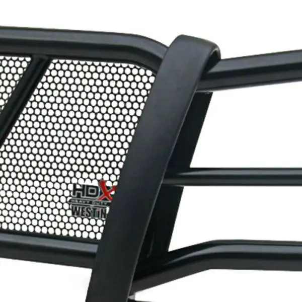 Westin 2015-2018 GMC Sierra 2500/3500 HDX Grille Guard - Black thumbnail 7
