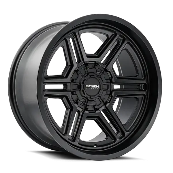 Mayhem 8117 Hermosa 20x10 / 8x165.1 BP / -25mm Offset / 130.8mm Hub Matte Black Wheel