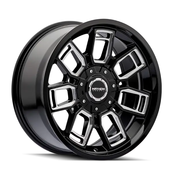 Mayhem 8118 Ordinance 20x9 / 5x127/139.7 BP / 87.1mm Hub Matte Bronze Wheel w/ Milled Spokes