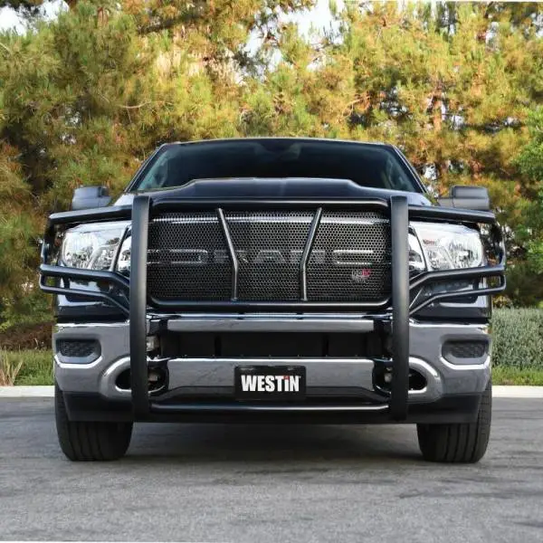 Westin 19-21 Ram 1500 (non Rebel/Warlock) HDX Grille Guard - Black thumbnail 3