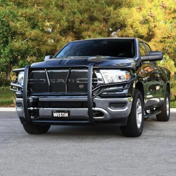 Westin 19-21 Ram 1500 (non Rebel/Warlock) HDX Grille Guard - Black thumbnail 4