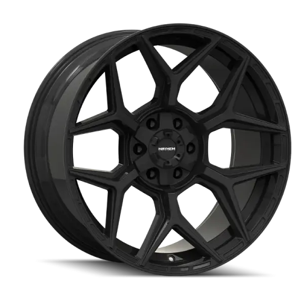 Mayhem Vanquish 8119 20X9 / 6x135/6x139.7 / 0mm Offset / 106.1mm  Hub - Gloss Black