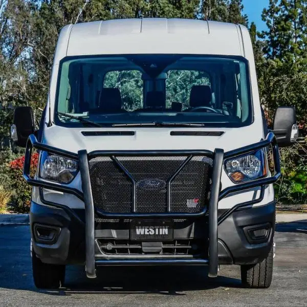 Westin 15-21 Ford Transit 150/250/350 HDX Grille Guard - Black thumbnail 6