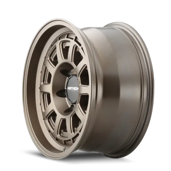 Mayhem 8303 Voyager 15x7 / 5x100 BP / 15mm Offset / 56.1mm Hub Dark Bronze Wheel image 2