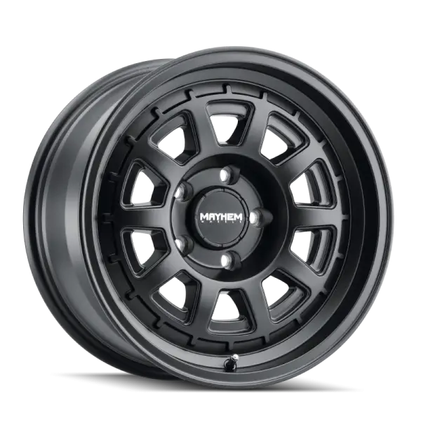 Mayhem 8303 Voyager 18x9 / 6x139.7 BP / 0mm Offset / 106mm Hub Matte Black Wheel