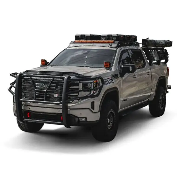 Westin 22-25 GMC Sierra 1500 (Excl. Old Body) HD Grille Guard - Black thumbnail 5