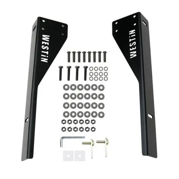 Westin 2008-2017 Ford F-250/350/450/550HD HD Headache Rack - Black thumbnail 6