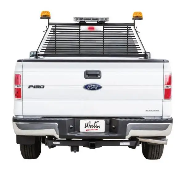 Westin 1999-2018 Chevrolet/Ford/GMC/Toyota Silverado/Sierra 1500/2500/3500 HD Headache Rack - Black thumbnail 3