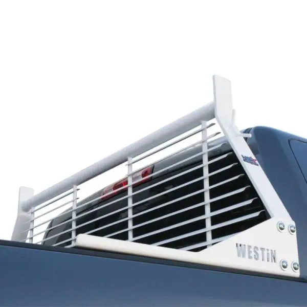 Westin 2002-2018 Dodge/Ram 1500 HD Headache Rack - White thumbnail 3