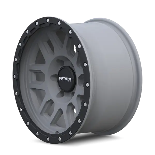 Mayhem 8304 Delta 20x9 / 6x139.7 BP / 0mm Offset / 106mm Hub Matte Gunmetal w/ Matte Black Lip Wheel thumbnail 2