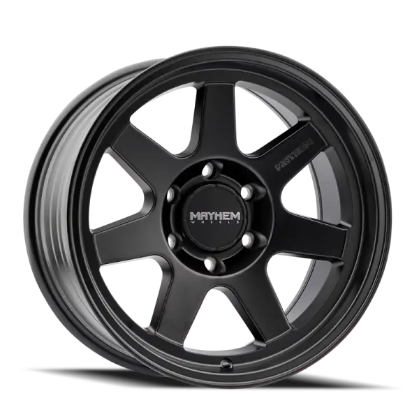 Mayhem 8307 Convoy 17x9 / 6x139.7 BP / -6mm Offset / 106mm Hub Satin Black Wheel