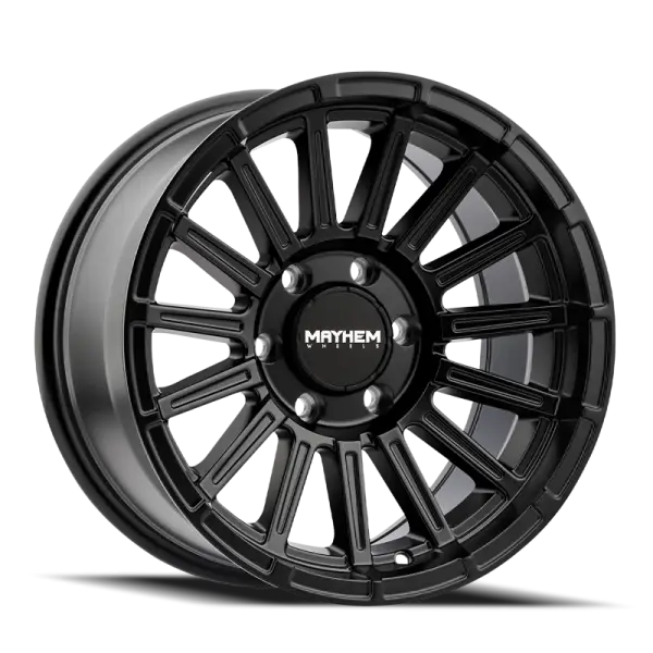 Mayhem 8309 Granite  17x9 / 6x135 BP / 0mm Offset / 87.1mm Hub Satin Black