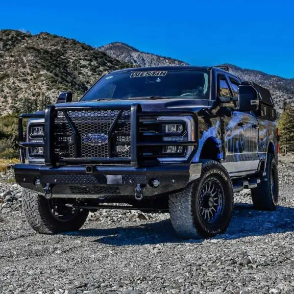 Westin 2023+ Ford F250/F350 HDX Bandit Front Bumper - Textured Black thumbnail 9