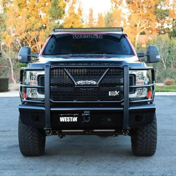 Westin/HDX Bandit 17-19 Ford F-250 / F-350 Front Bumper - Textured Black thumbnail 3
