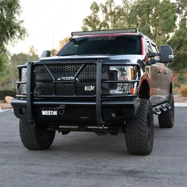 Westin/HDX Bandit 17-19 Ford F-250 / F-350 Front Bumper - Textured Black thumbnail 4