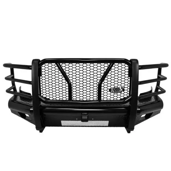 Westin 11-14 Chevrolet Silverado 2500/3500 HDX Bandit Front Bumper - Blk thumbnail 2