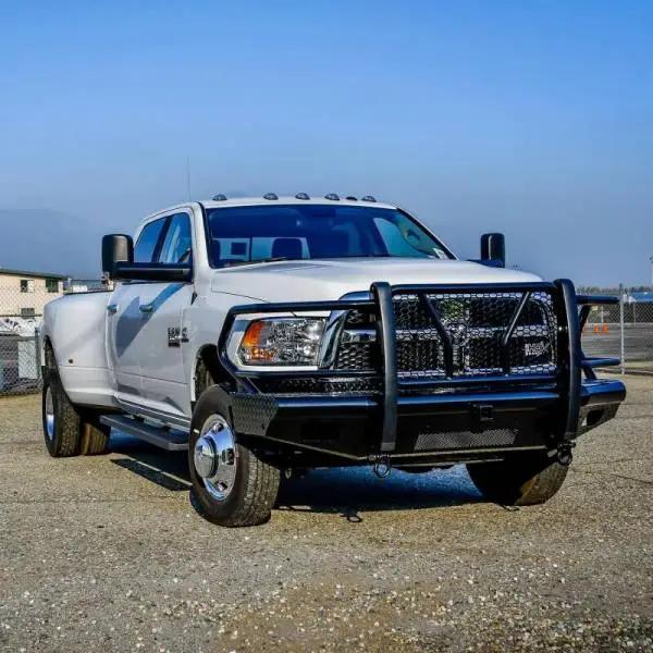 Westin 10-18 RAM 2500/3500 HDX Bandit Front Bumper - Black thumbnail 5