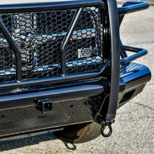 Westin 10-18 RAM 2500/3500 HDX Bandit Front Bumper - Black thumbnail 6