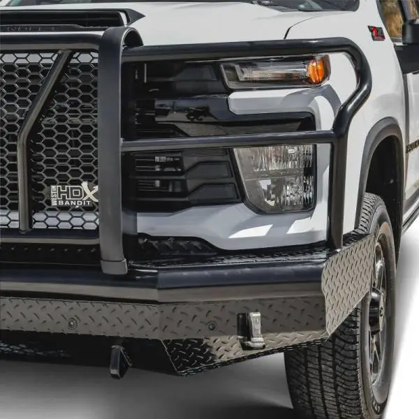 Westin 2025 Chevrolet Silverado 2500/3500 HDX Bandit Front Bumper - Black thumbnail 6
