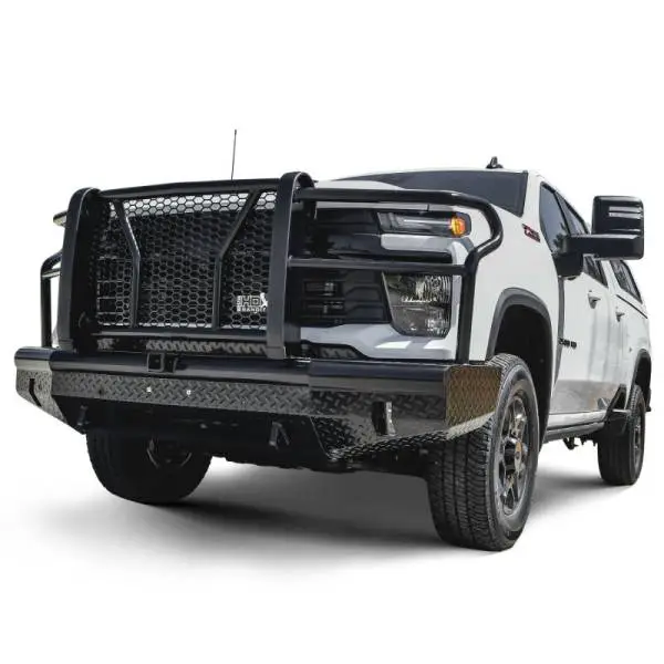 Westin 2025 Chevrolet Silverado 2500/3500 HDX Bandit Front Bumper - Black thumbnail 7