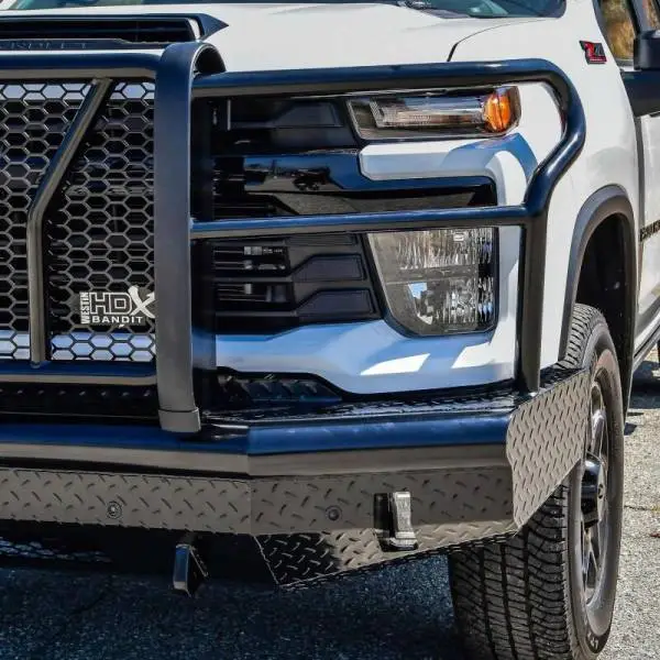 Westin 2025 Chevrolet Silverado 2500/3500 HDX Bandit Front Bumper - Black thumbnail 11