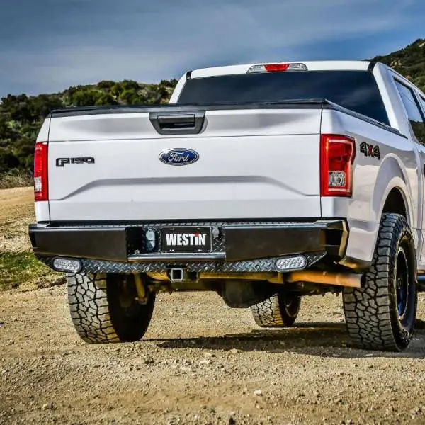 Westin 15-20 Ford F-150 HDX Bandit Rear Bumper - Black thumbnail 5