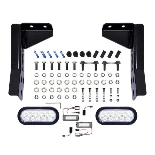 Westin 11-16 Ford F-250/350 HDX Bandit Rear Bumper - Black image 7