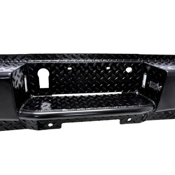 Westin 11-16 Ford F-250/350 HDX Bandit Rear Bumper - Black image 8