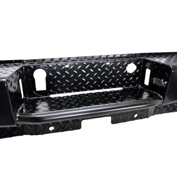 Westin 14-18 Chevrolet Silverado HDX Bandit Rear Bumper - Black thumbnail 9