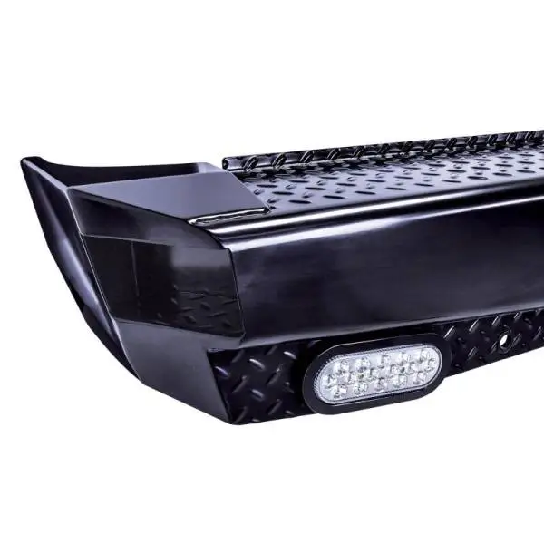 Westin 14-18 Chevrolet Silverado HDX Bandit Rear Bumper - Black thumbnail 10
