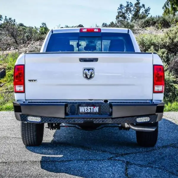 Westin 09-18 Ram 1500 HDX Bandit Rear Bumper - Black thumbnail 3