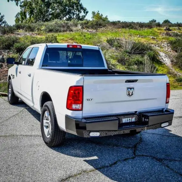 Westin 09-18 Ram 1500 HDX Bandit Rear Bumper - Black thumbnail 4