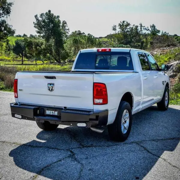 Westin 09-18 Ram 1500 HDX Bandit Rear Bumper - Black thumbnail 5