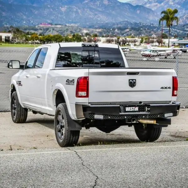Westin 09-18 Ram 1500 HDX Bandit Rear Bumper - Black thumbnail 9