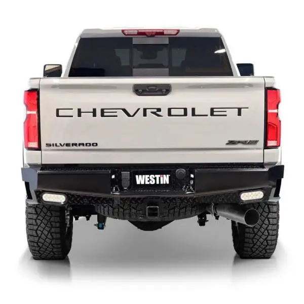 Westin 19-20 Chevy Silverado 1500 HDX Bandit Rear Bumper - Black thumbnail 5