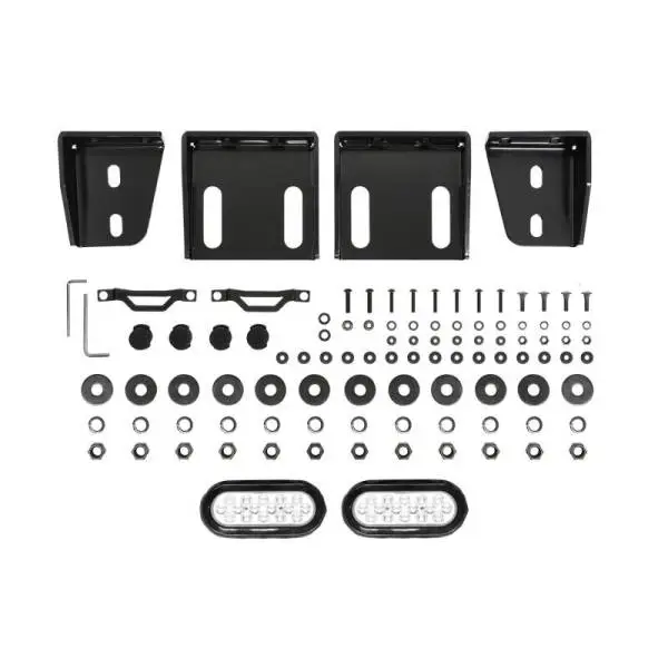 Westin 19-20 Chevy Silverado 1500 HDX Bandit Rear Bumper - Black thumbnail 13