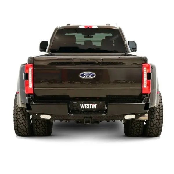 Westin 23-25 Ford F-250/350/450/550/600 HDX Bandit Rear Bumper - Black thumbnail 6