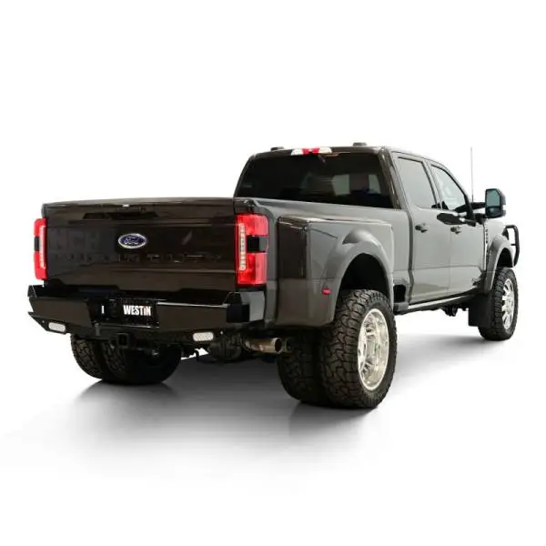 Westin 23-25 Ford F-250/350/450/550/600 HDX Bandit Rear Bumper - Black thumbnail 7