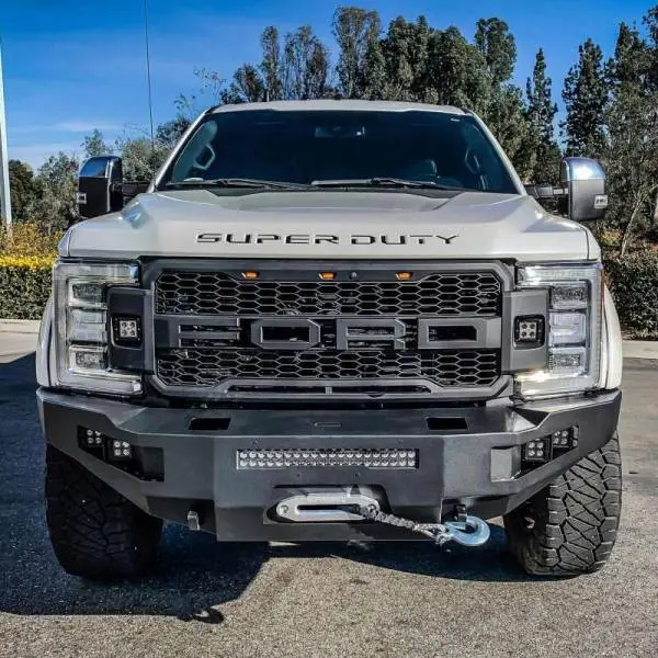 Westin 17-22 Ford F-250/350 Pro-Series Front Bumper- Textured Black thumbnail 3