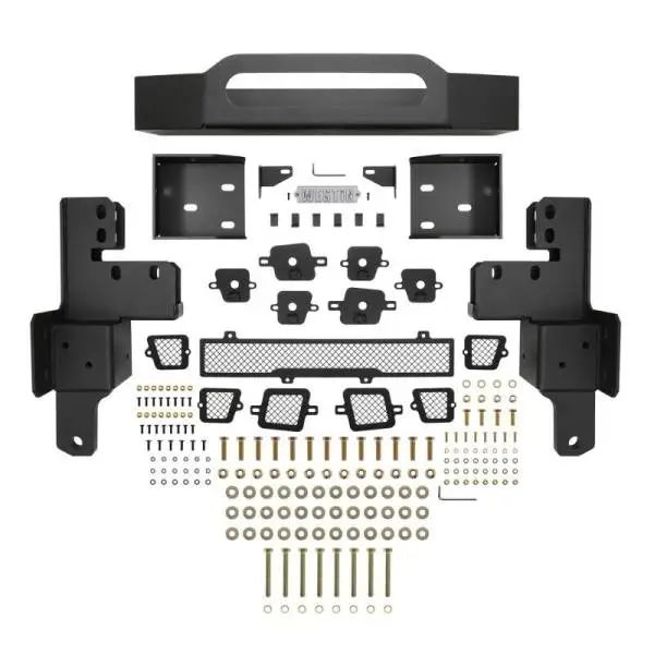 Westin 10-18 RAM 2500/3500 Pro-Series Front Bumper - Tex. Blk thumbnail 9