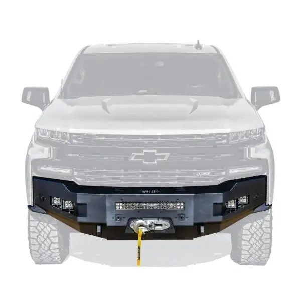 Westin 19-21 Chevrolet Silverado 1500 (Excl. Diesel & LD) Pro-Series Front Bumper - Textured Black thumbnail 3