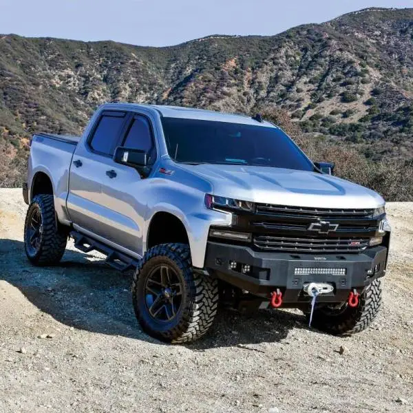 Westin 19-21 Chevrolet Silverado 1500 (Excl. Diesel & LD) Pro-Series Front Bumper - Textured Black thumbnail 5