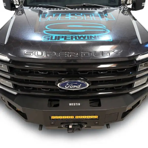 Westin 23-24 Ford F250/350 Pro-Series Front Bumper - Textured Black thumbnail 14
