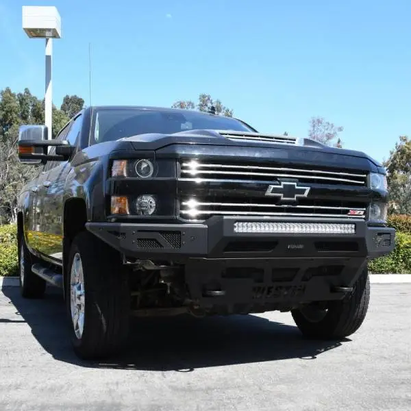 Westin 15-19 Chevrolet Silverado 2500/3500 Pro-Mod Front Bumper - Textured Black thumbnail 4
