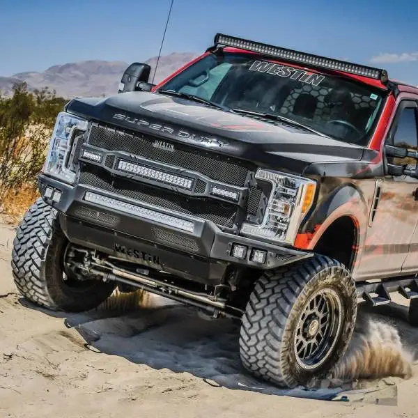 Westin 17-19 Ford F-250/350 Pro-Mod Front Bumper - Textured Black thumbnail 3