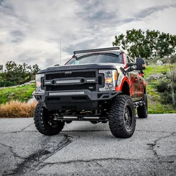 Westin 17-19 Ford F-250/350 Pro-Mod Front Bumper - Textured Black thumbnail 4