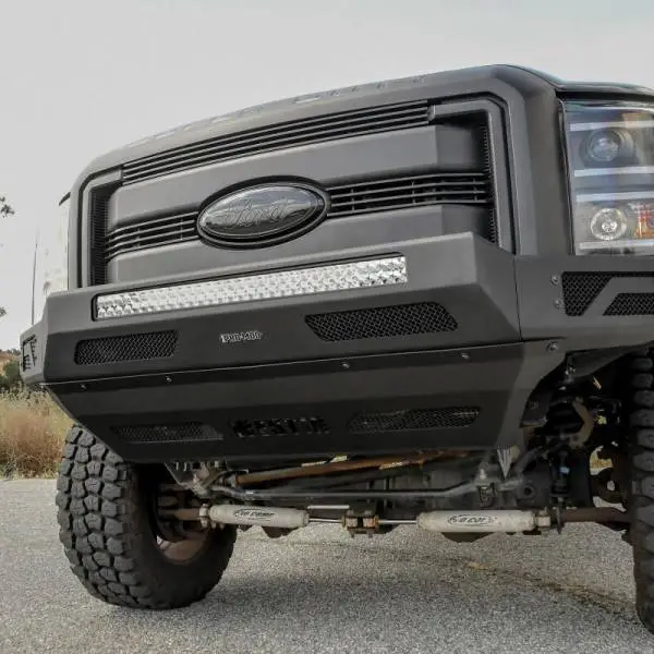 Westin 2011-2016 Ford F-250/350/450/550 Super Duty Pro-Mod Front Bumper - Textured Black image 6